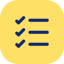 icon displaying checklist