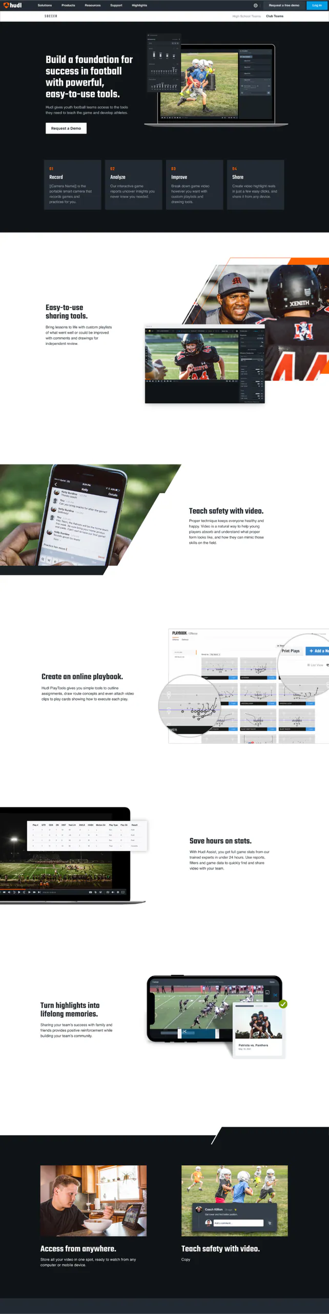 Web Design work sample