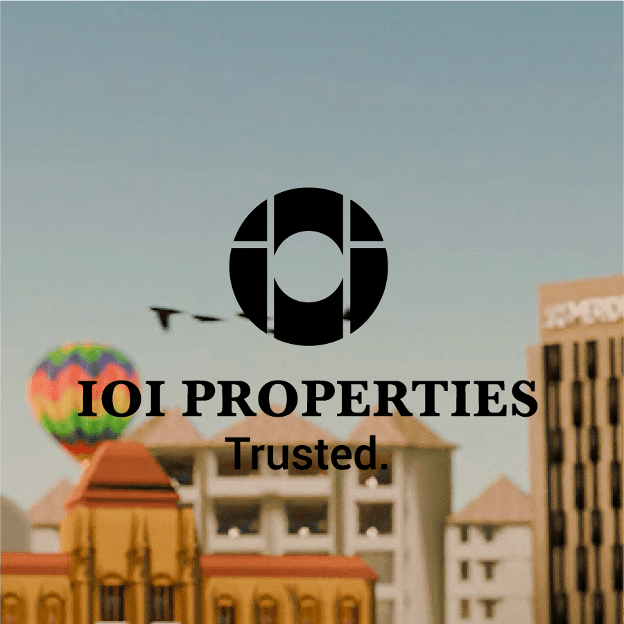 IOI Properties Logo with 3D Render