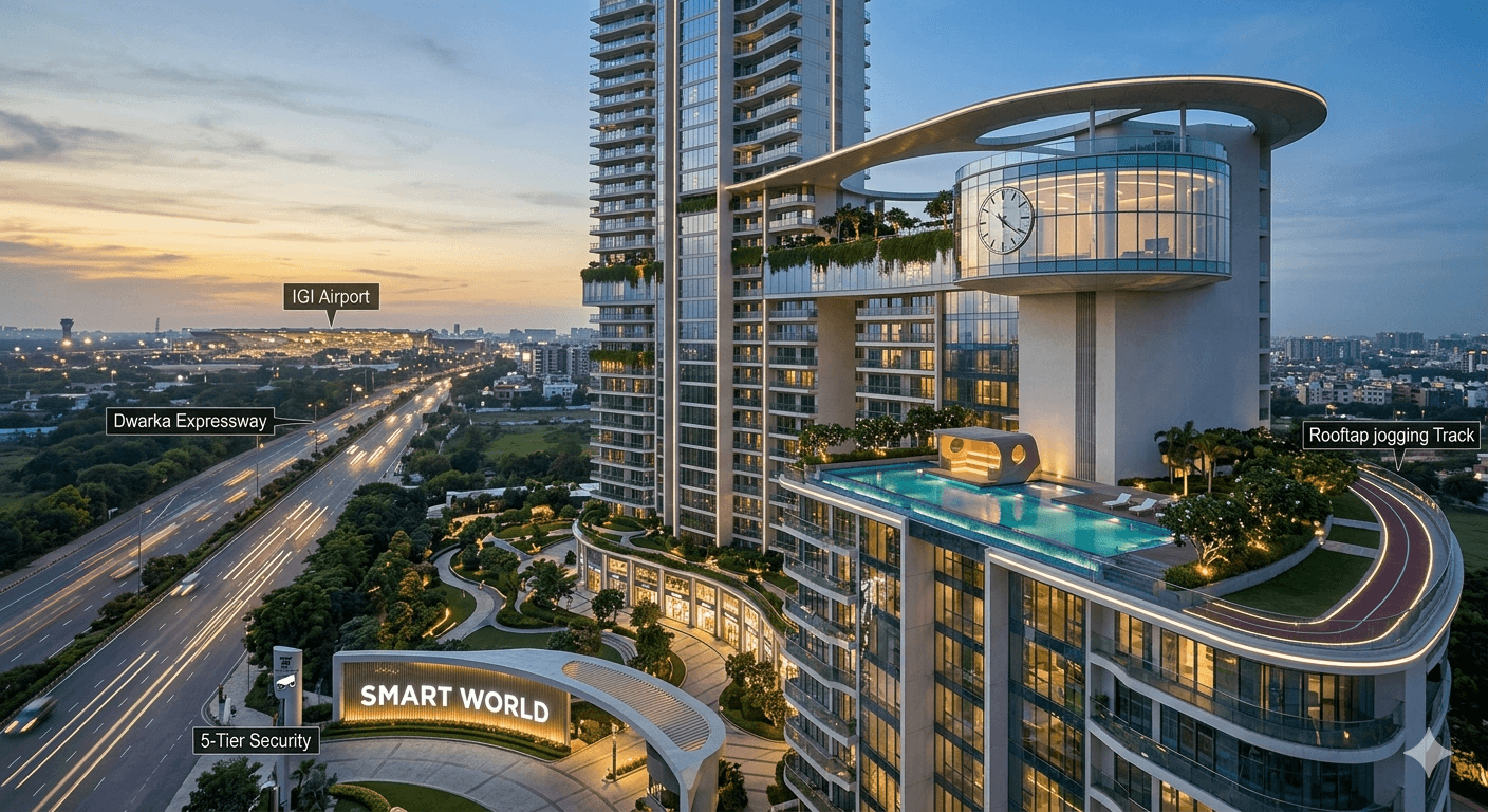 Smart World Apartments at Sector 113, Dwarka Expressway, Gurugram