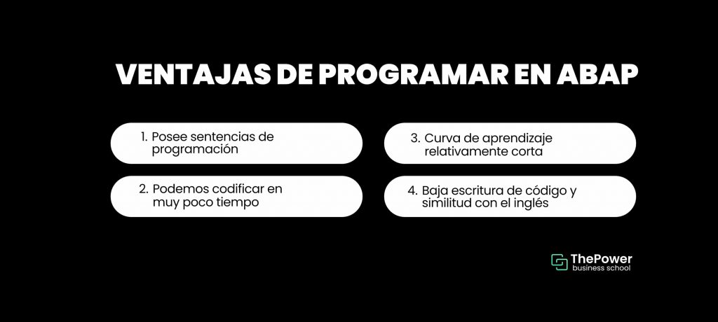 Ventajas de programar en ABAP