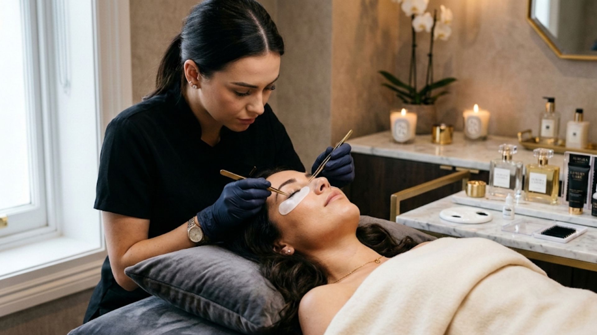 Dynamic picture of a cyclist riding downhill