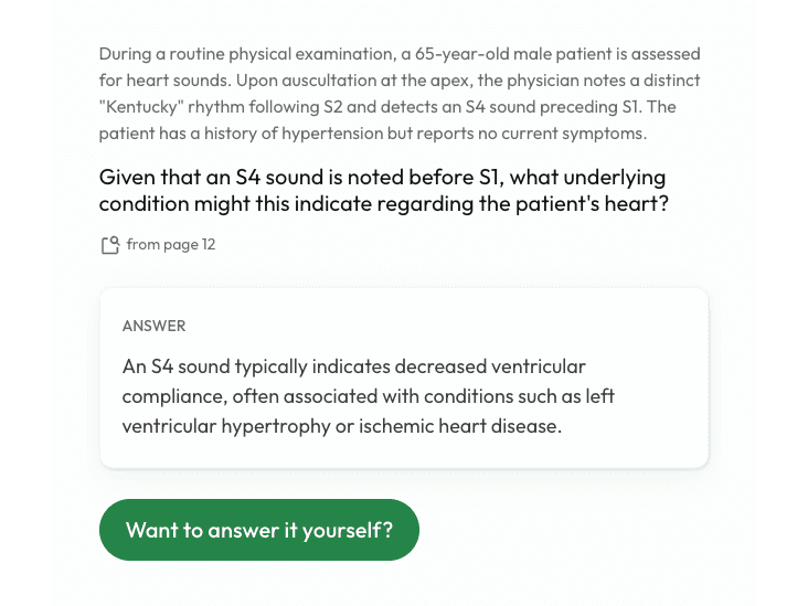 answering a question correctly with Jungle