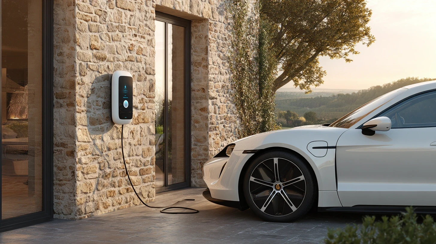 Installation d'une borne de recharge pour voiture électrique à domicile à Gaillac dans le Tarn — MODELEC électricien certifié IRVE