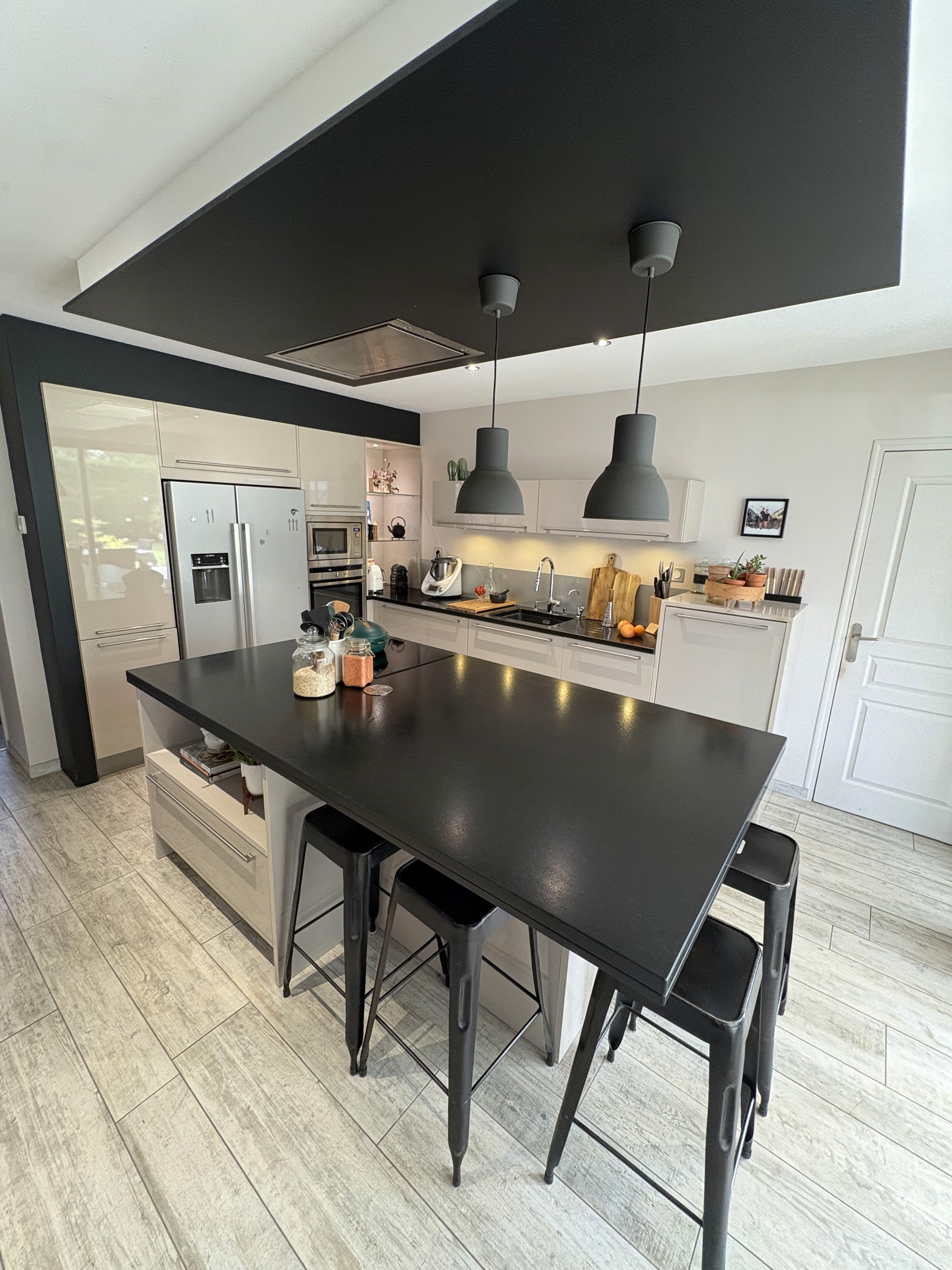 Architecture interieur Manon Rousseau Cuisine ilot central