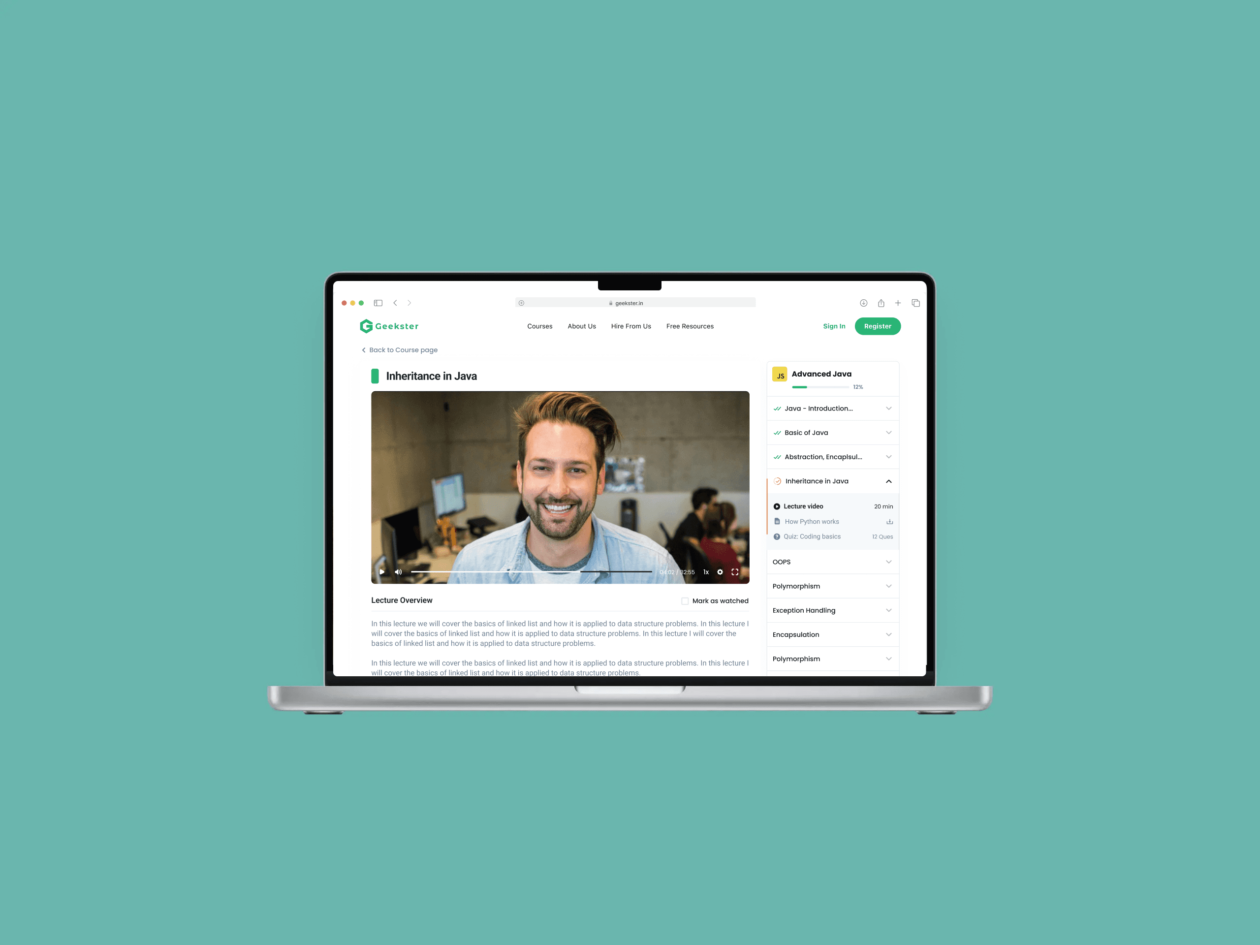 A mockup of a Macbook with notch