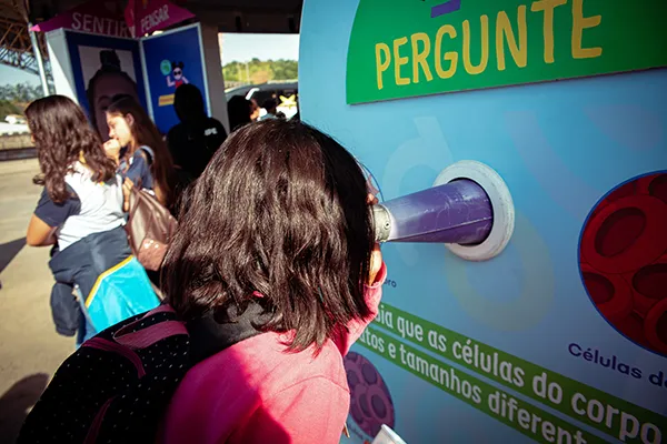 Estação 'Mude o Mundo LAB'.