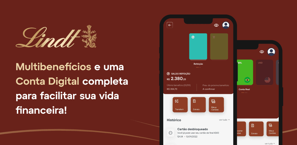App hiperpersonalizado da Gestão de Pessoas Lindt desenvolvido pela Biz