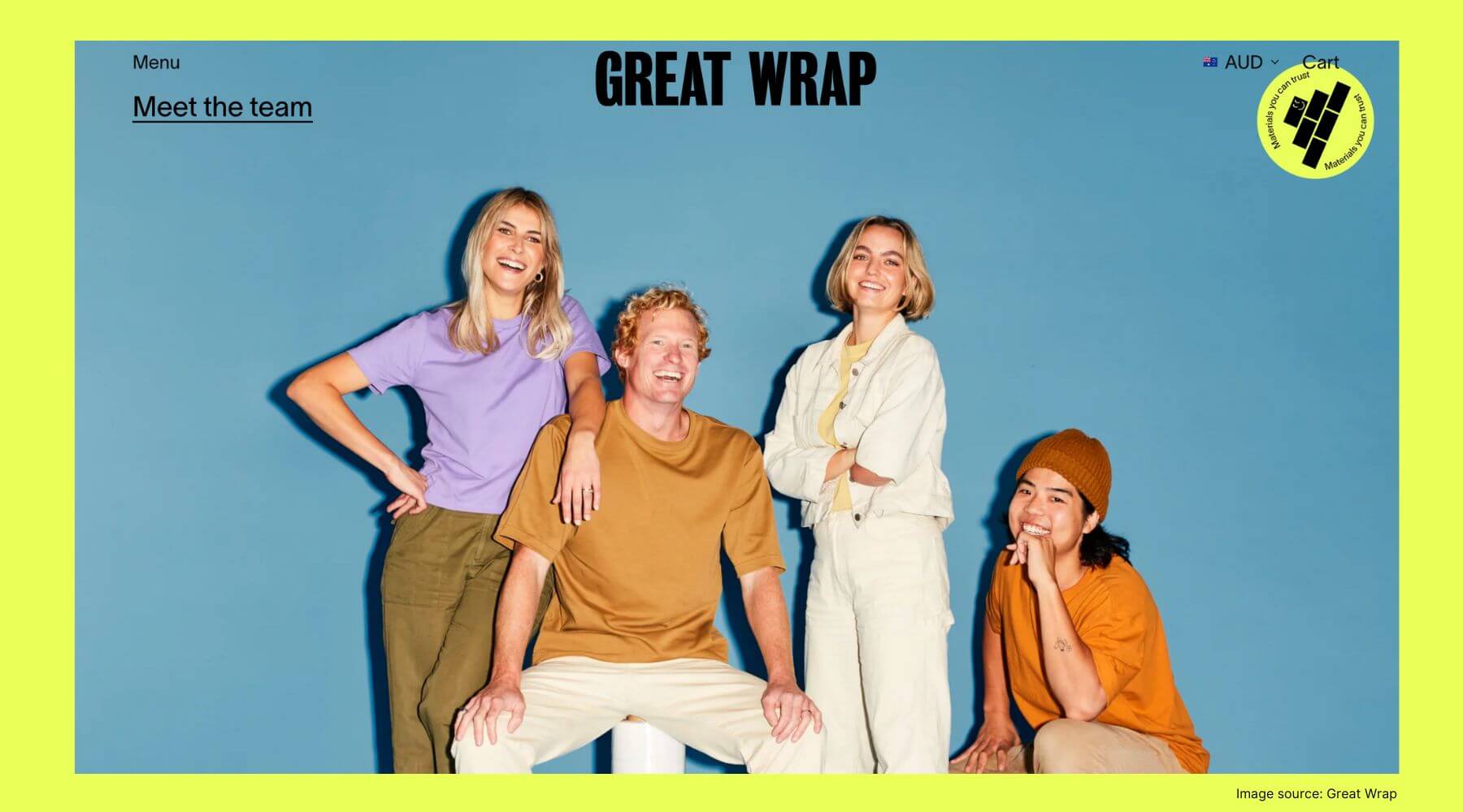 Great Wrap team