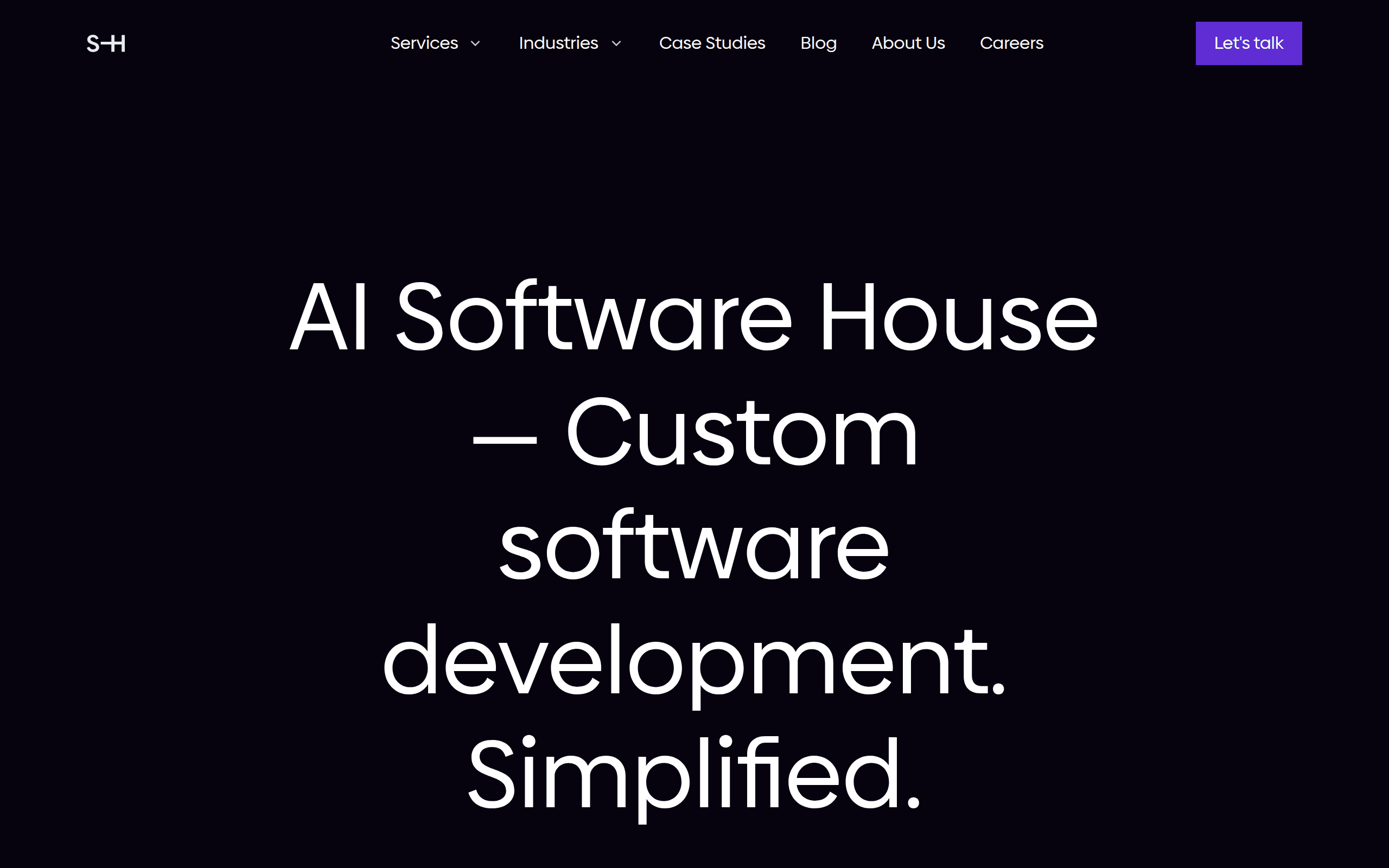 Startup House Screenshot