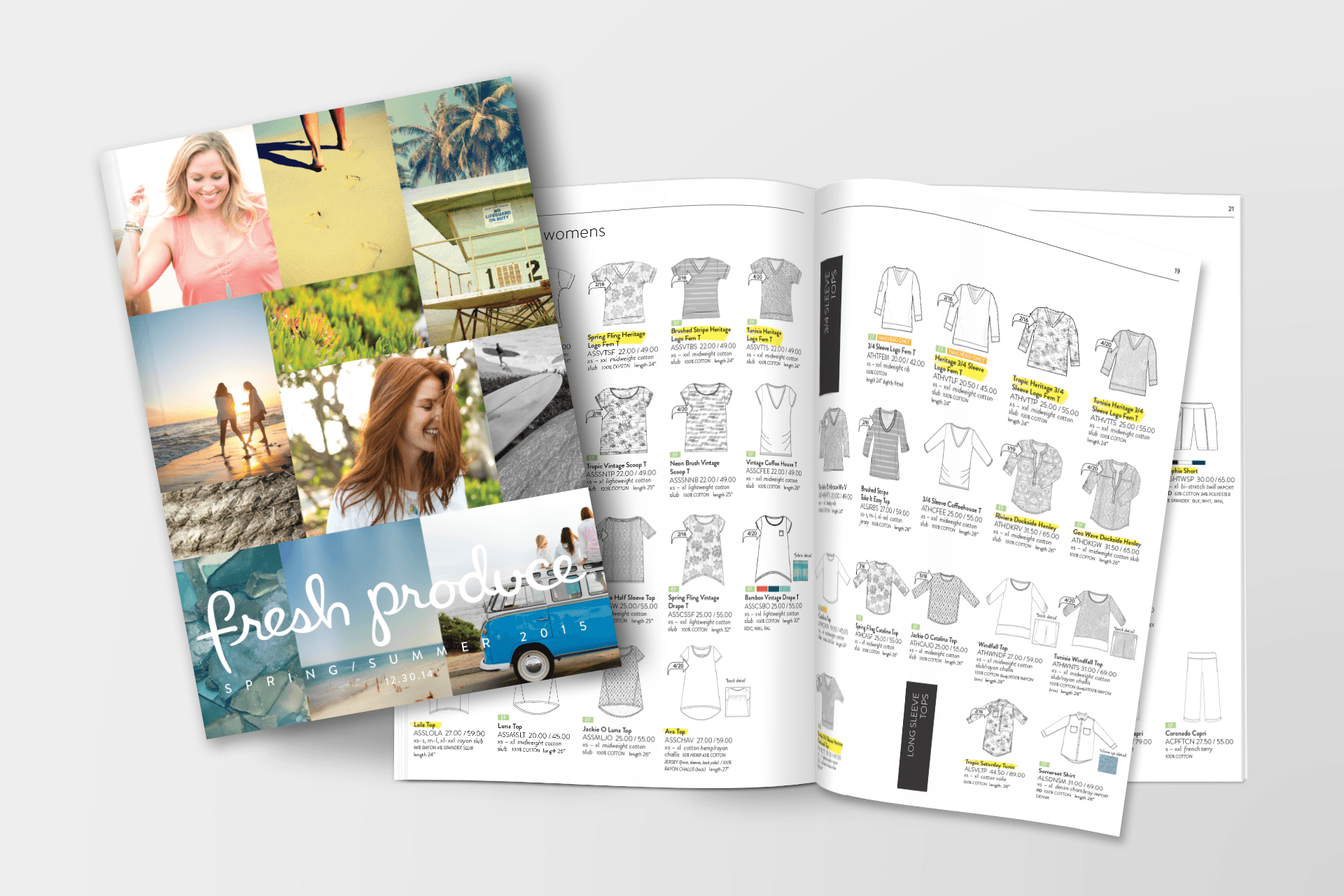 A wholesale catalog design (40+ pages, 750+ copies districuted)