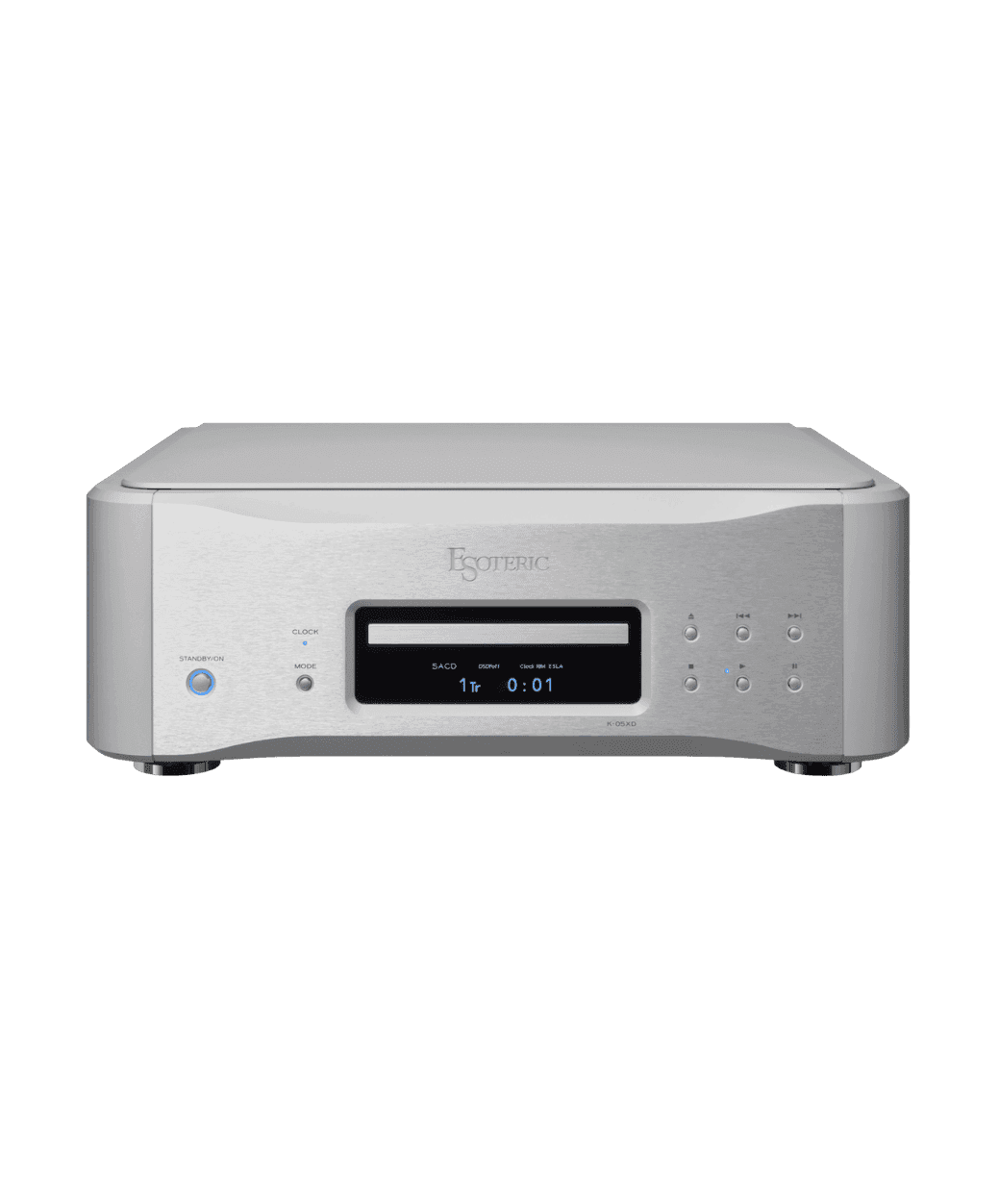 Esoteric - K05 XD - Silver - Main front- LE STUDIO HIFI