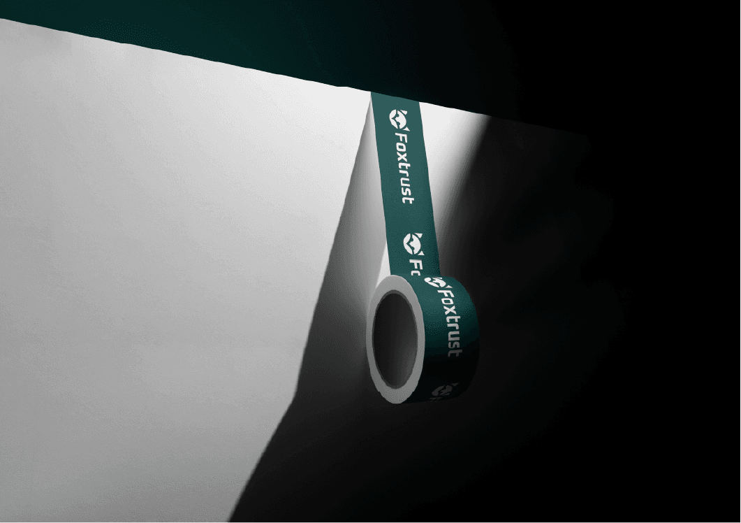 Foxtrust brand identity mockup