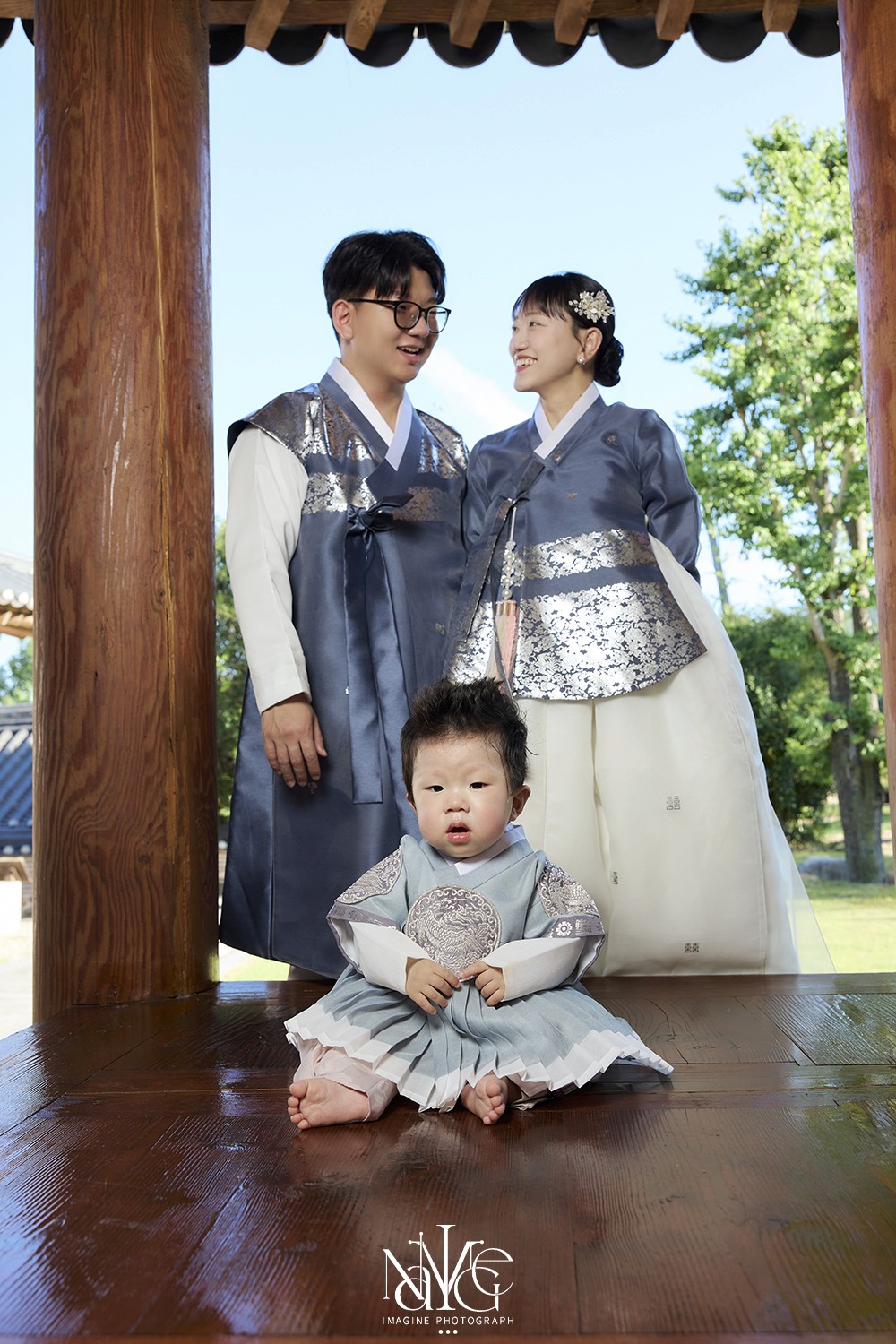 광주 야외 한복돌스냅 촬영 후기 | 이매진포토가 담아낸 8월 한여름 한옥돌스냅