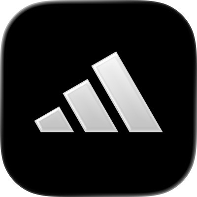 This is the logo of Adidas app.