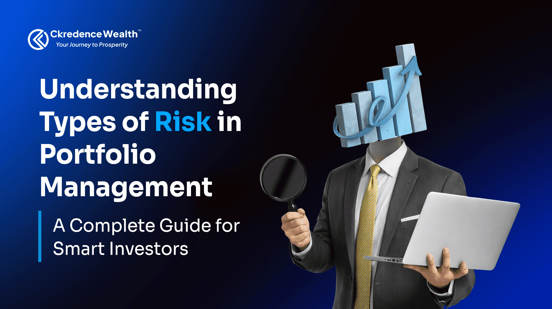 Types of risk in portfolio management explained for smart investors by Ckredence Wealth, covering market and investment risks