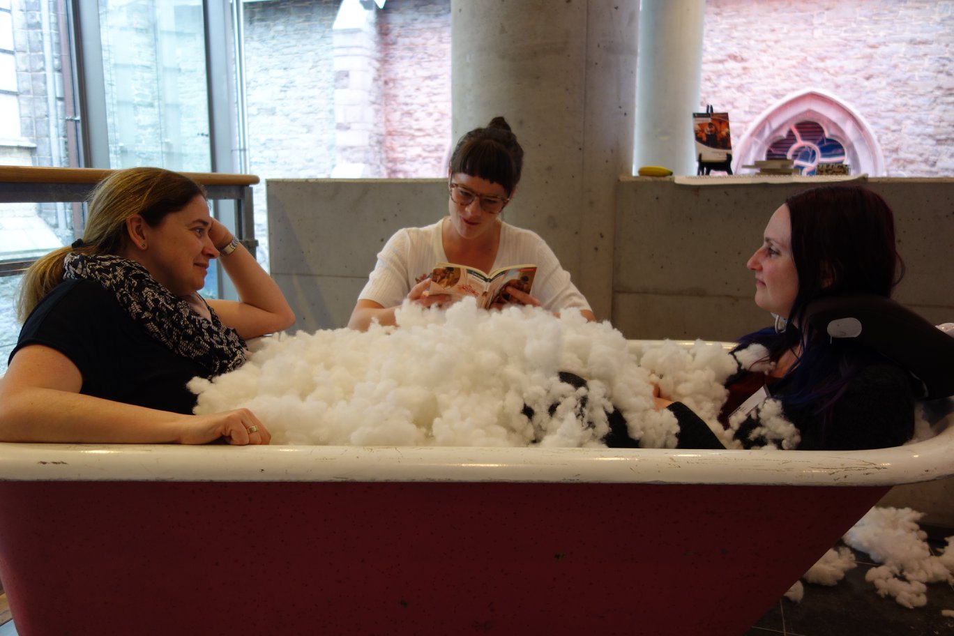 Locatietheater doorlopende act