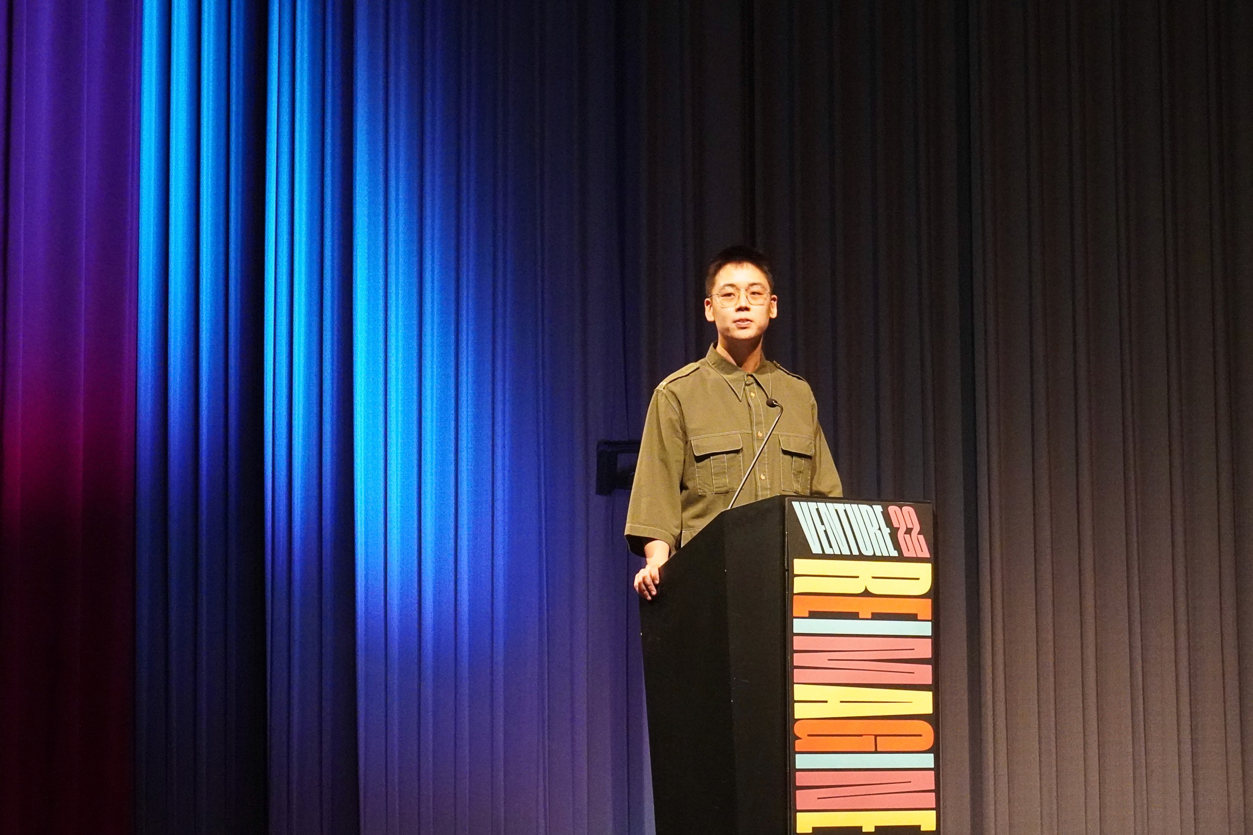 Ezra at podium 2