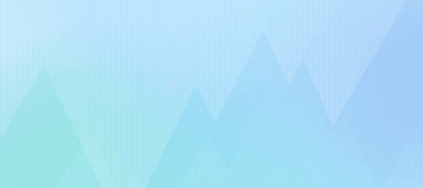 Soft gradient background transitioning from light blue to green, creating a calm and serene atmosphere.