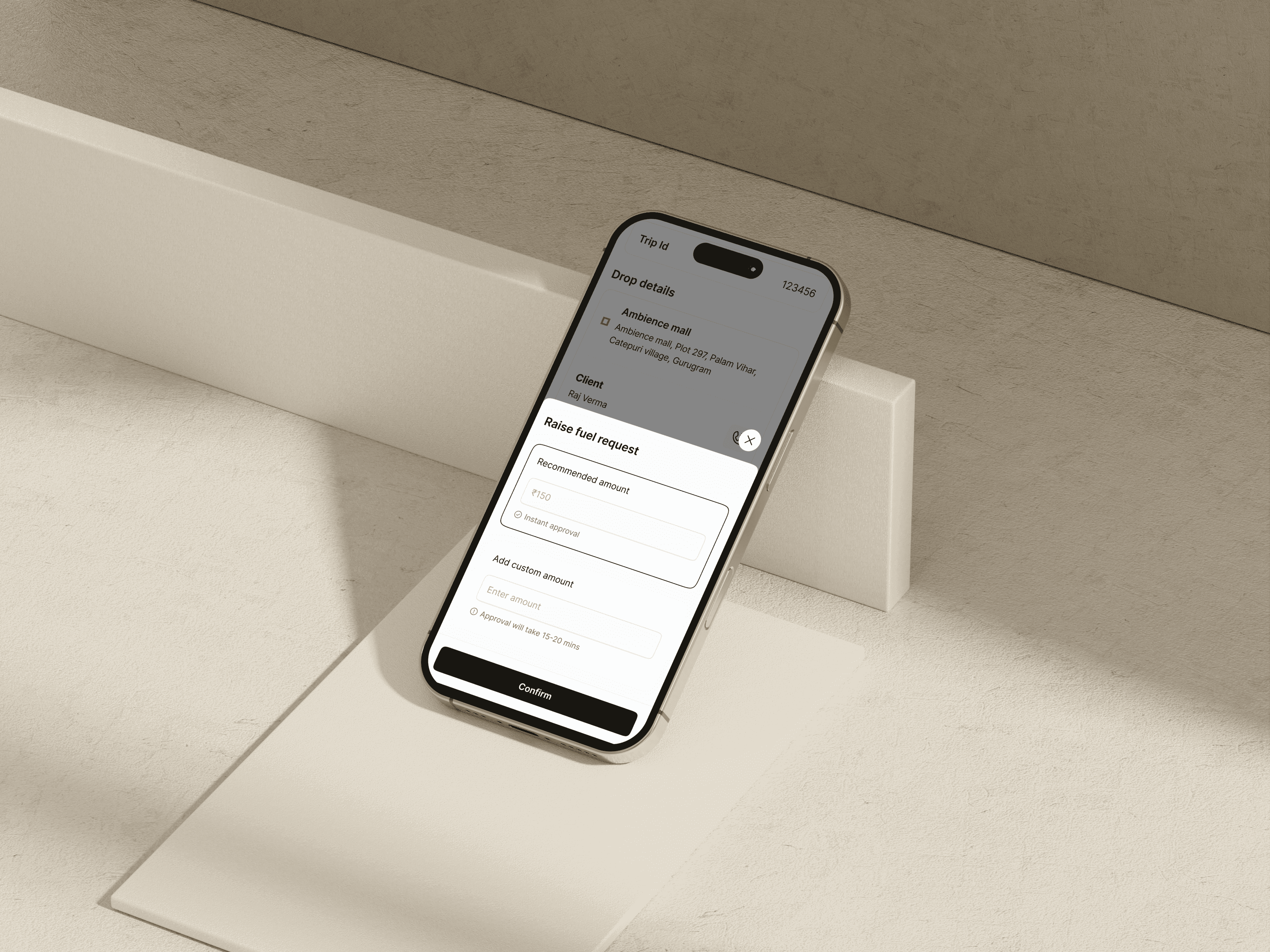 Driver B2B app