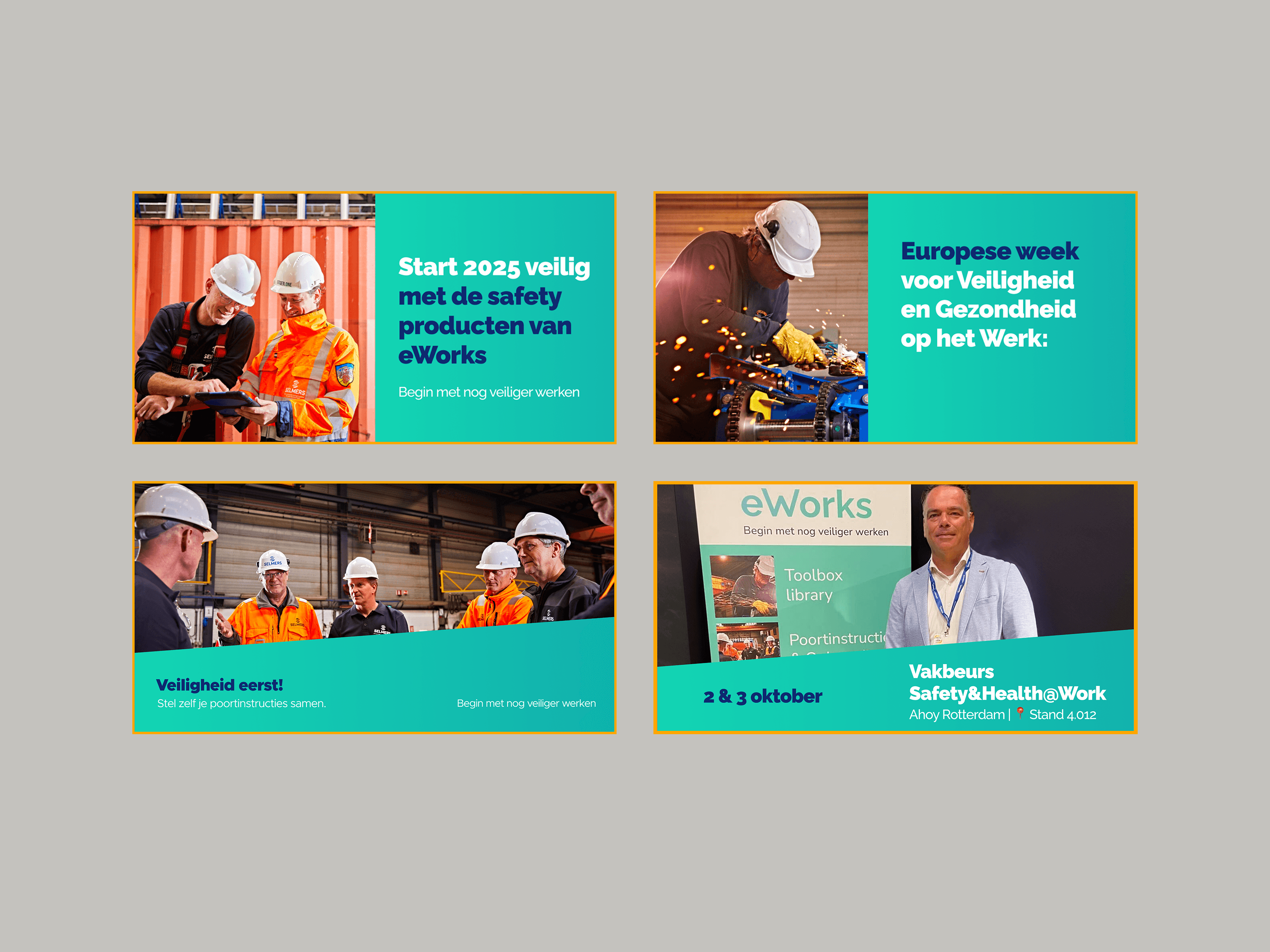 A two app screens next to each others