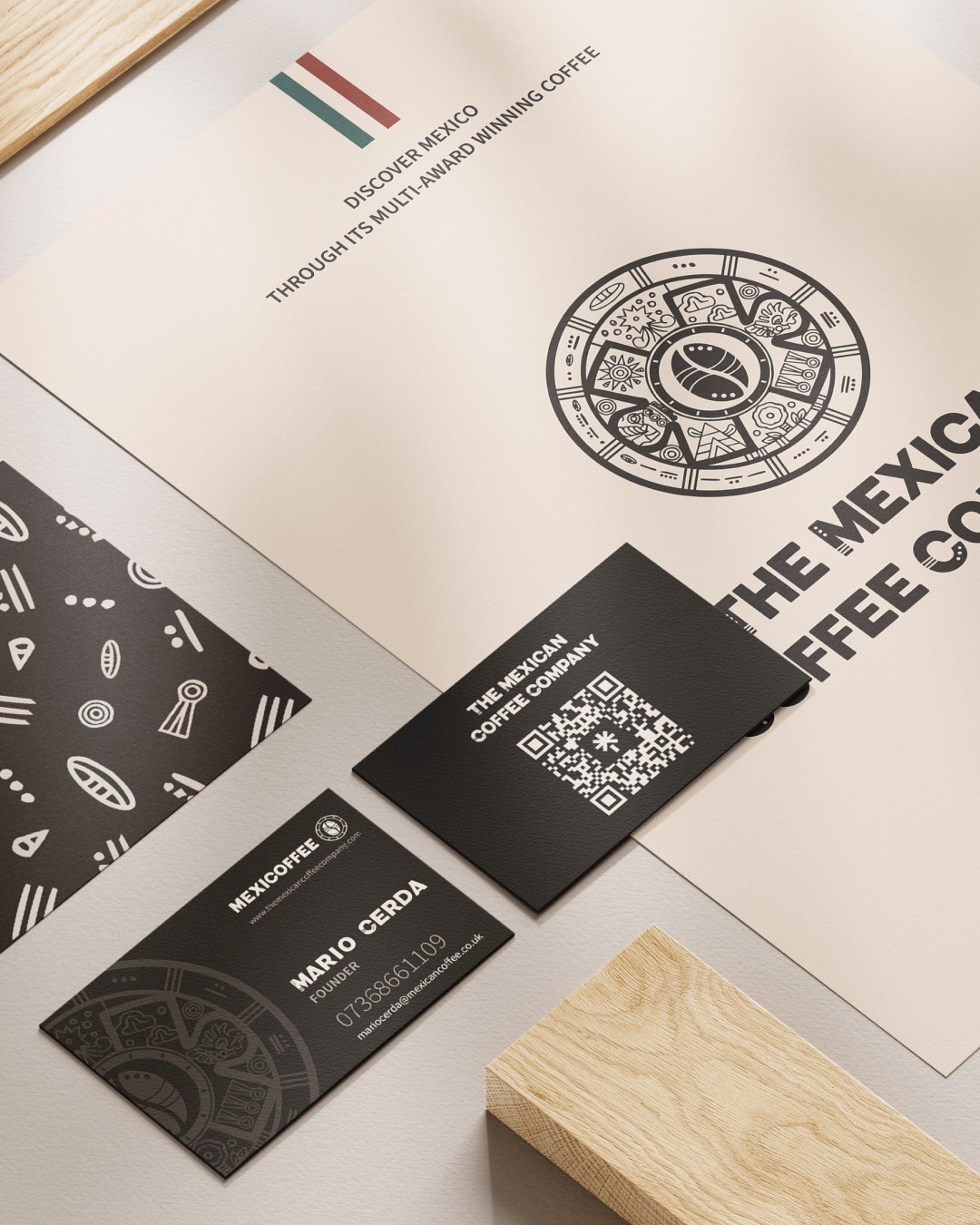 The Mexican Coffee Company branding visual identity logo design