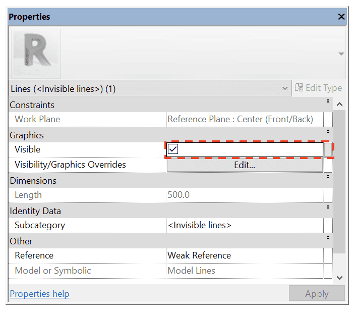The “Visible” property of the model line can be tied to any Yes/No family parameter.