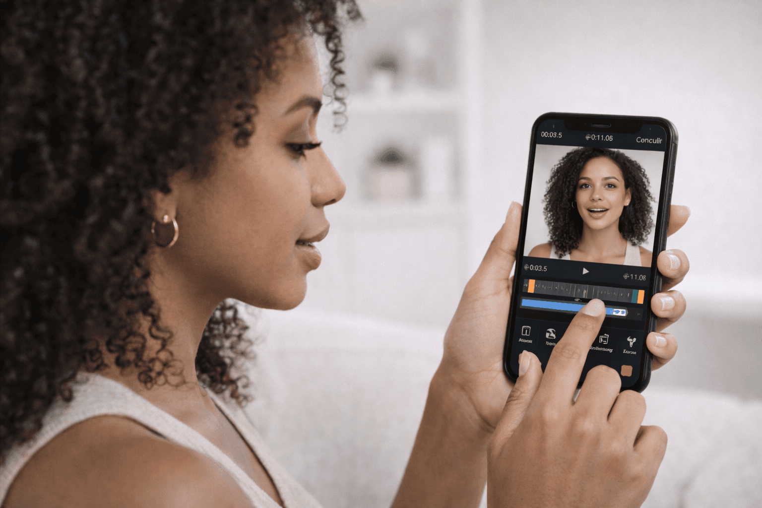 profissional produzindo conteúdo no Instagram