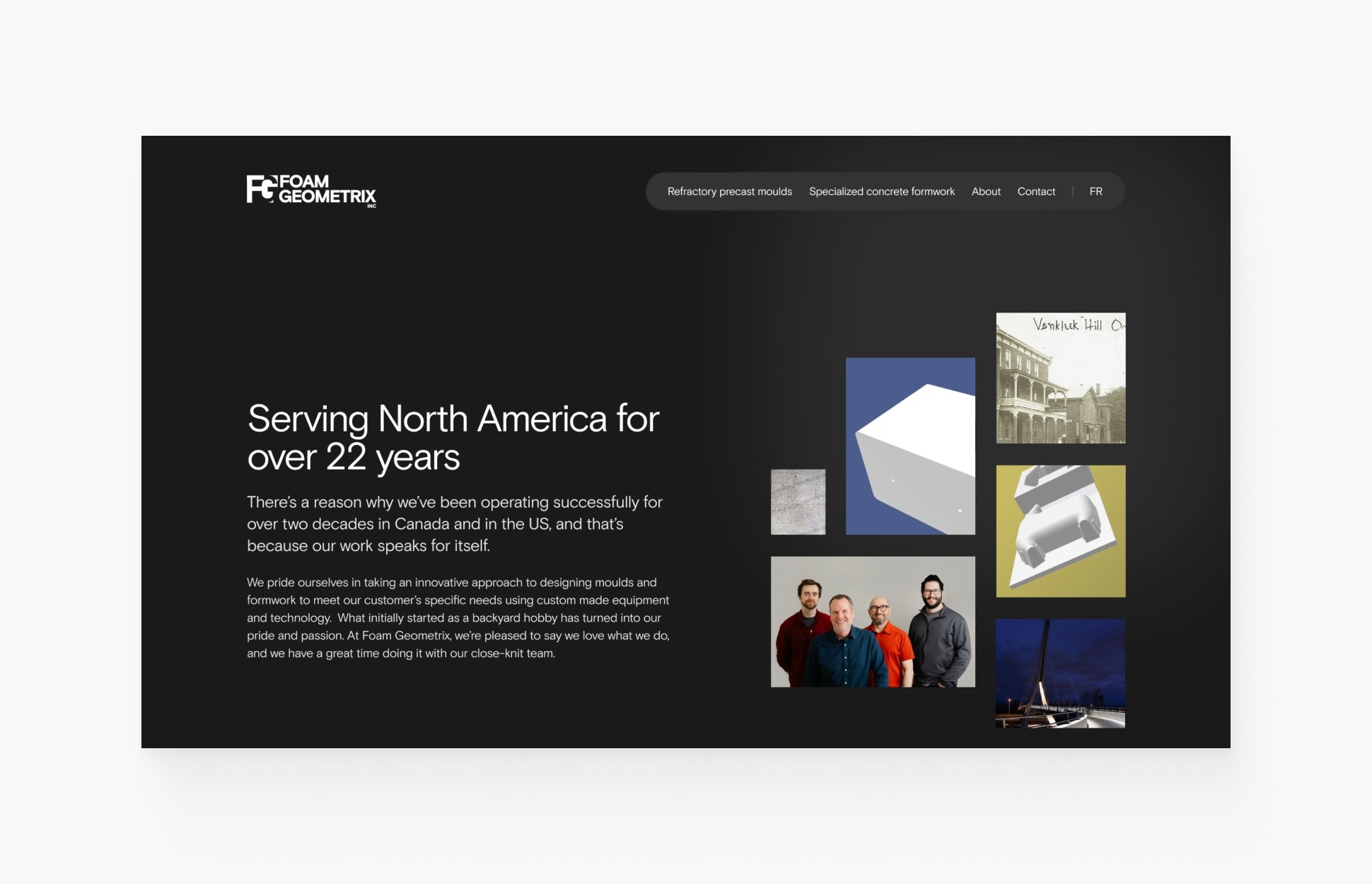 foam geometrix website