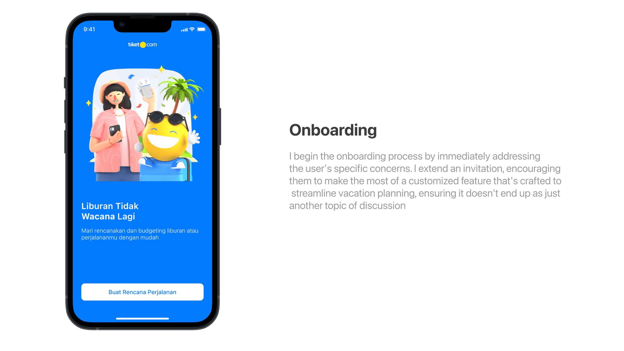 App home screen with the latest transactions 