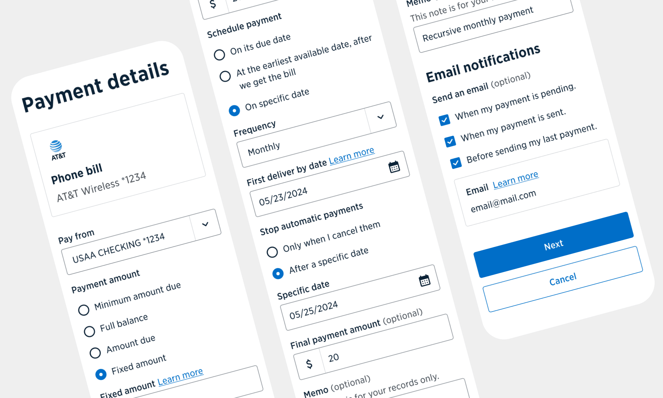 Image with the landing page presentation