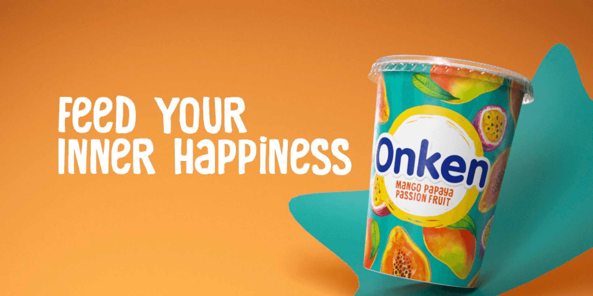 Onken UK Packaging Design – Joghurtbecher-Sortiment