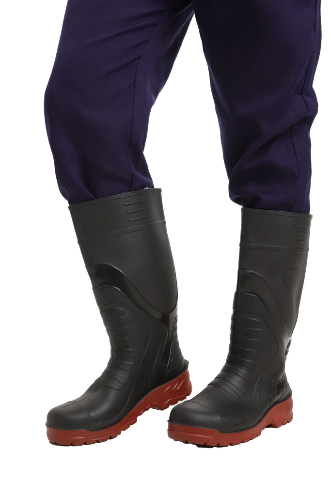 SafetyFRST full-length industrial gumboots