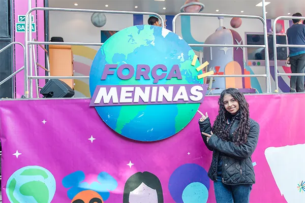 Estação 'Mude o Mundo LAB'.