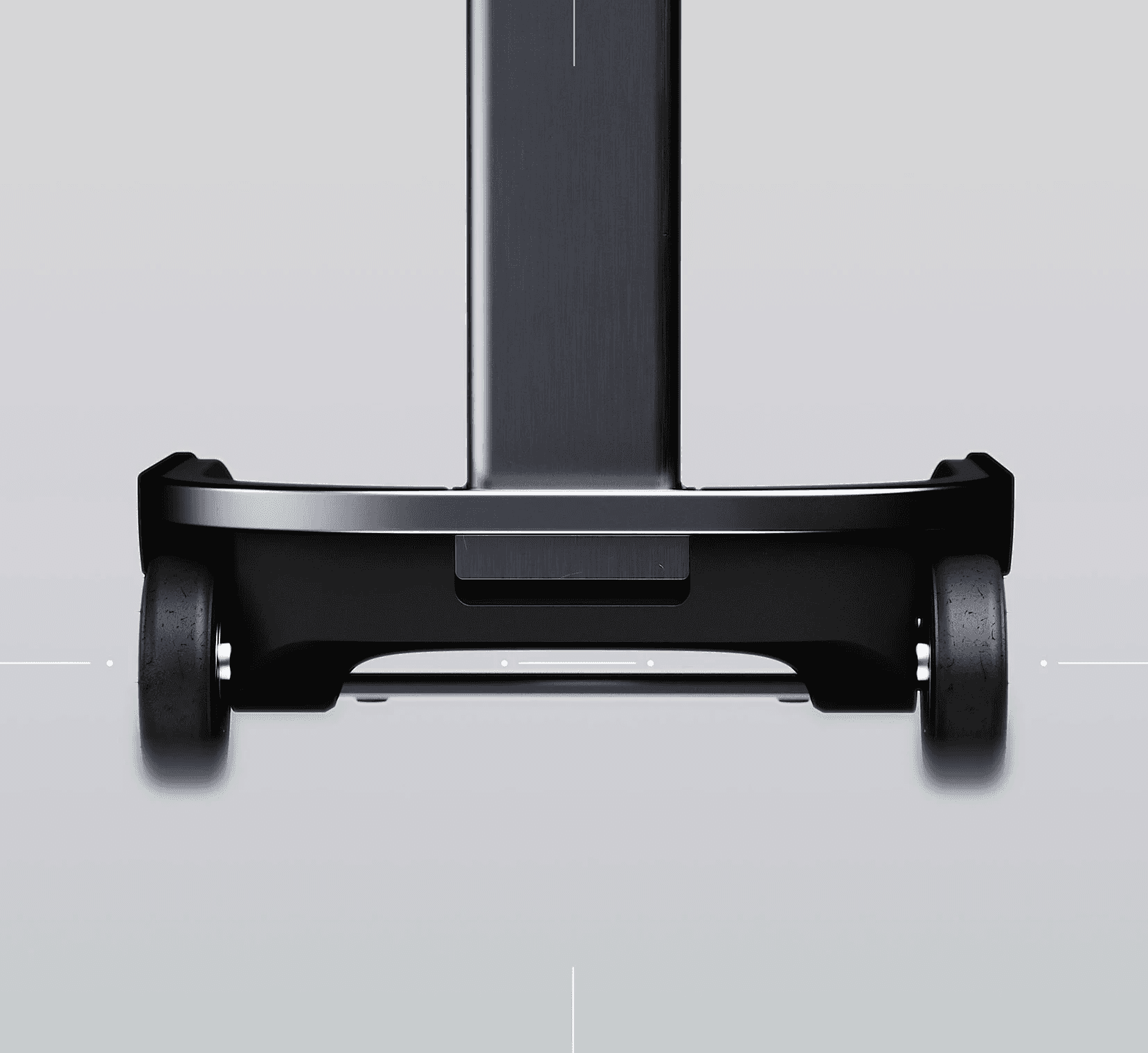 An orange cube-shaped side table is shown.