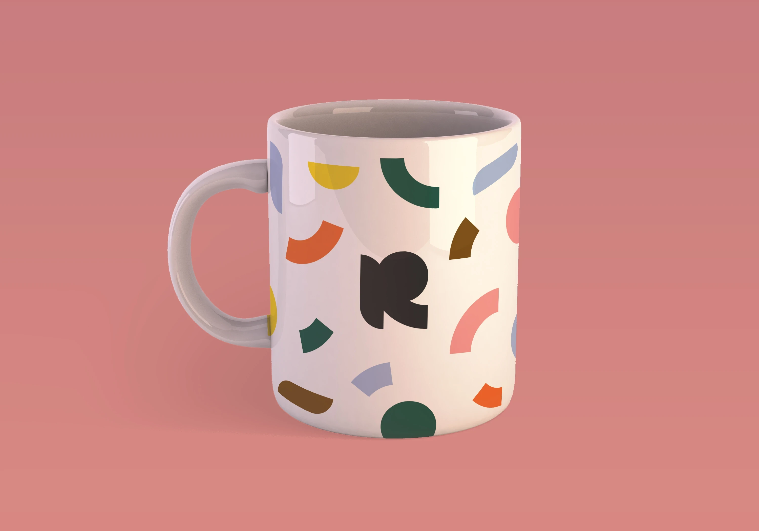 Grafisch ontwerp Rijnbrink mok