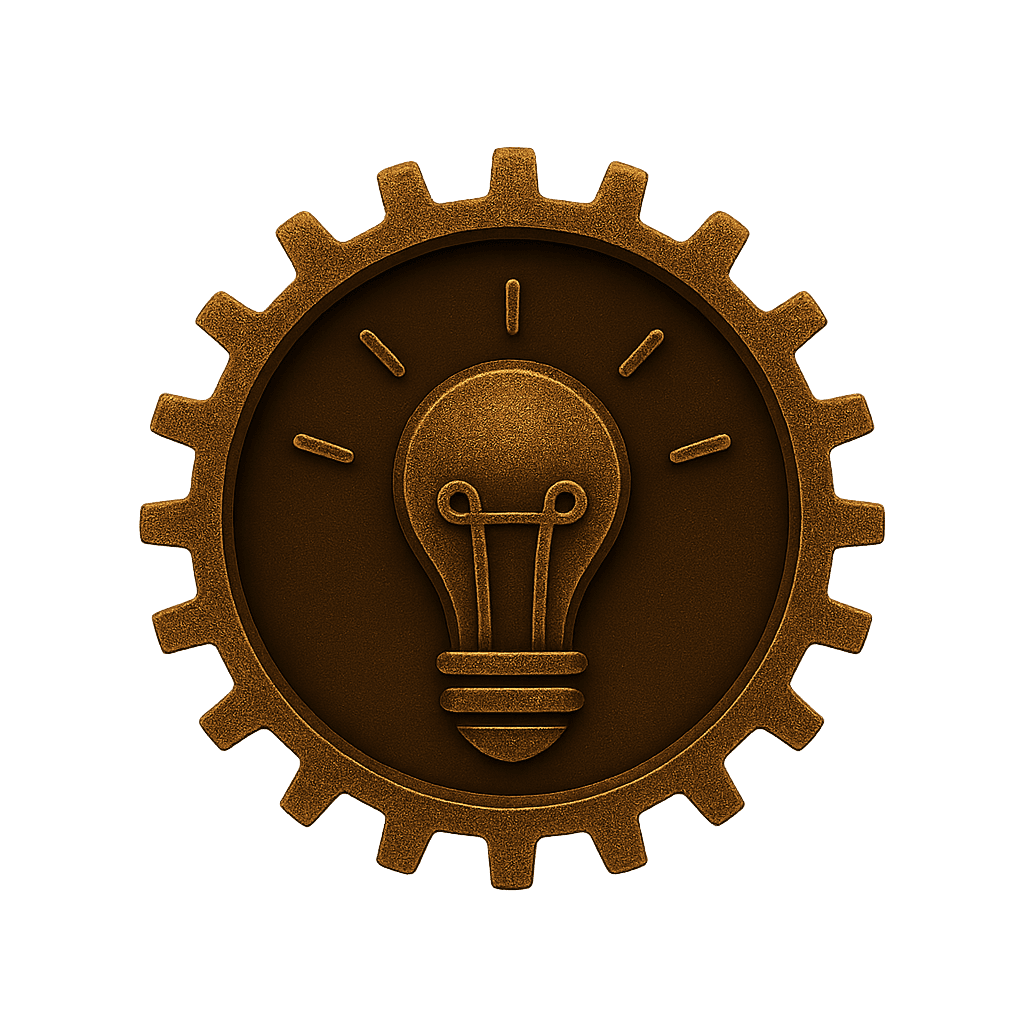 black magnifying glass on white paper