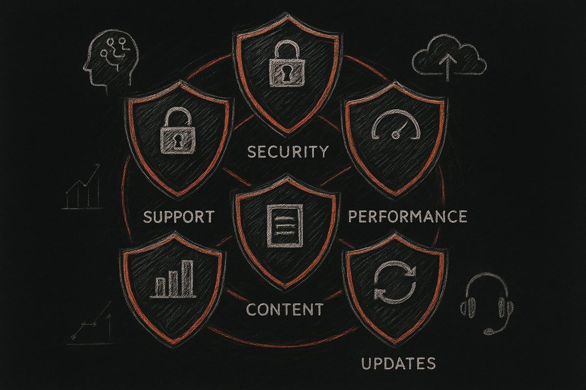 7 Essential Features Every Web Maintenance Package Needs in 2026