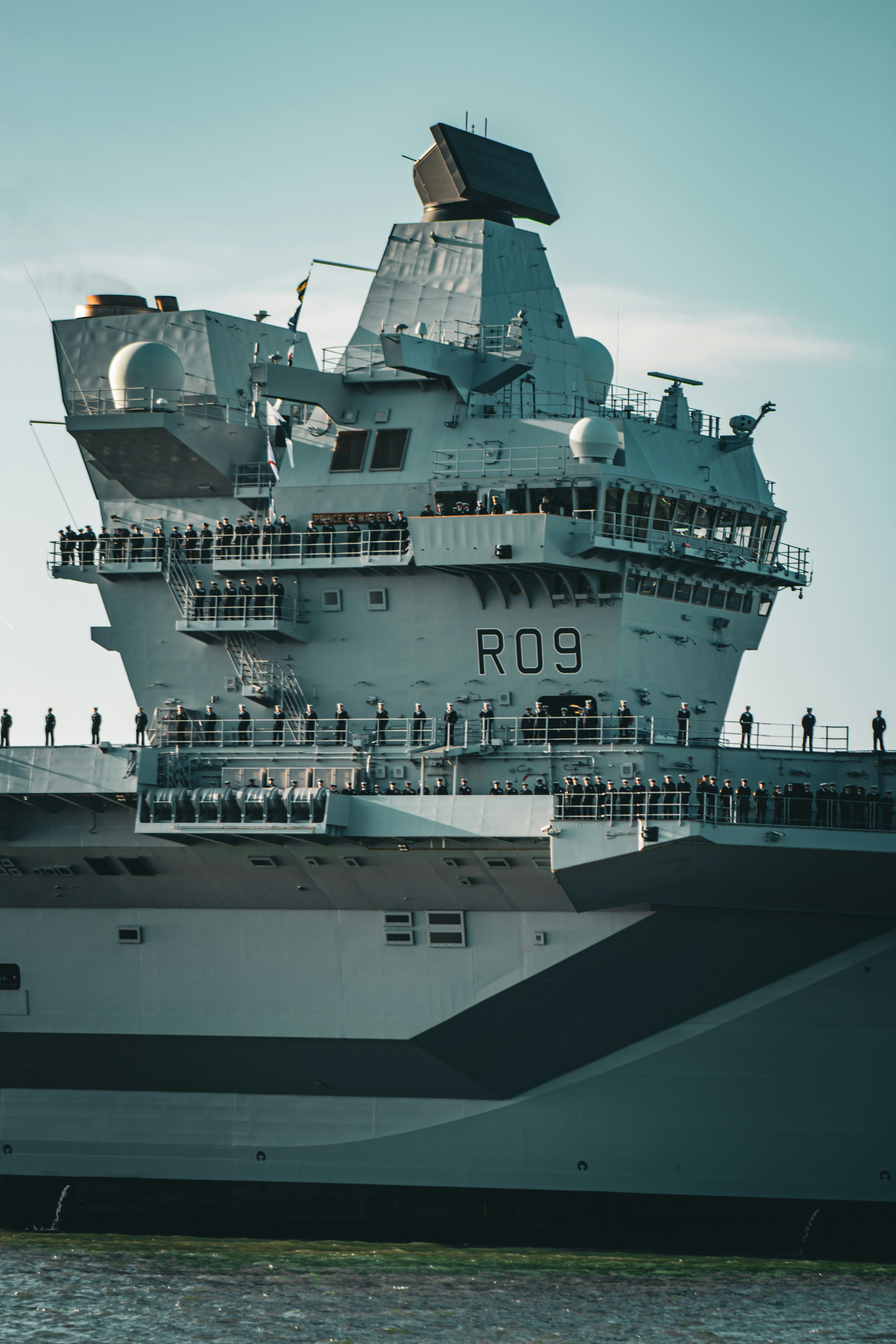 a large ship with a lot of people on it