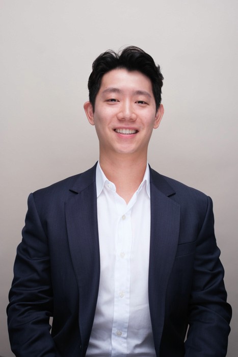 asian corporate headshot on location