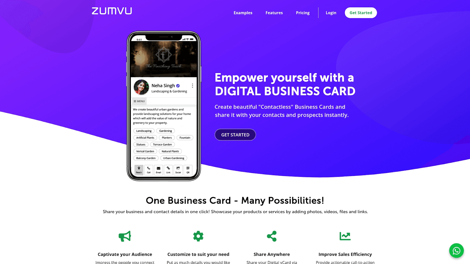 ZUMVU Business Card