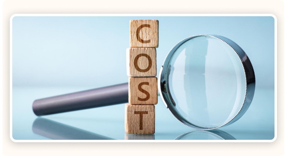The word “COST”