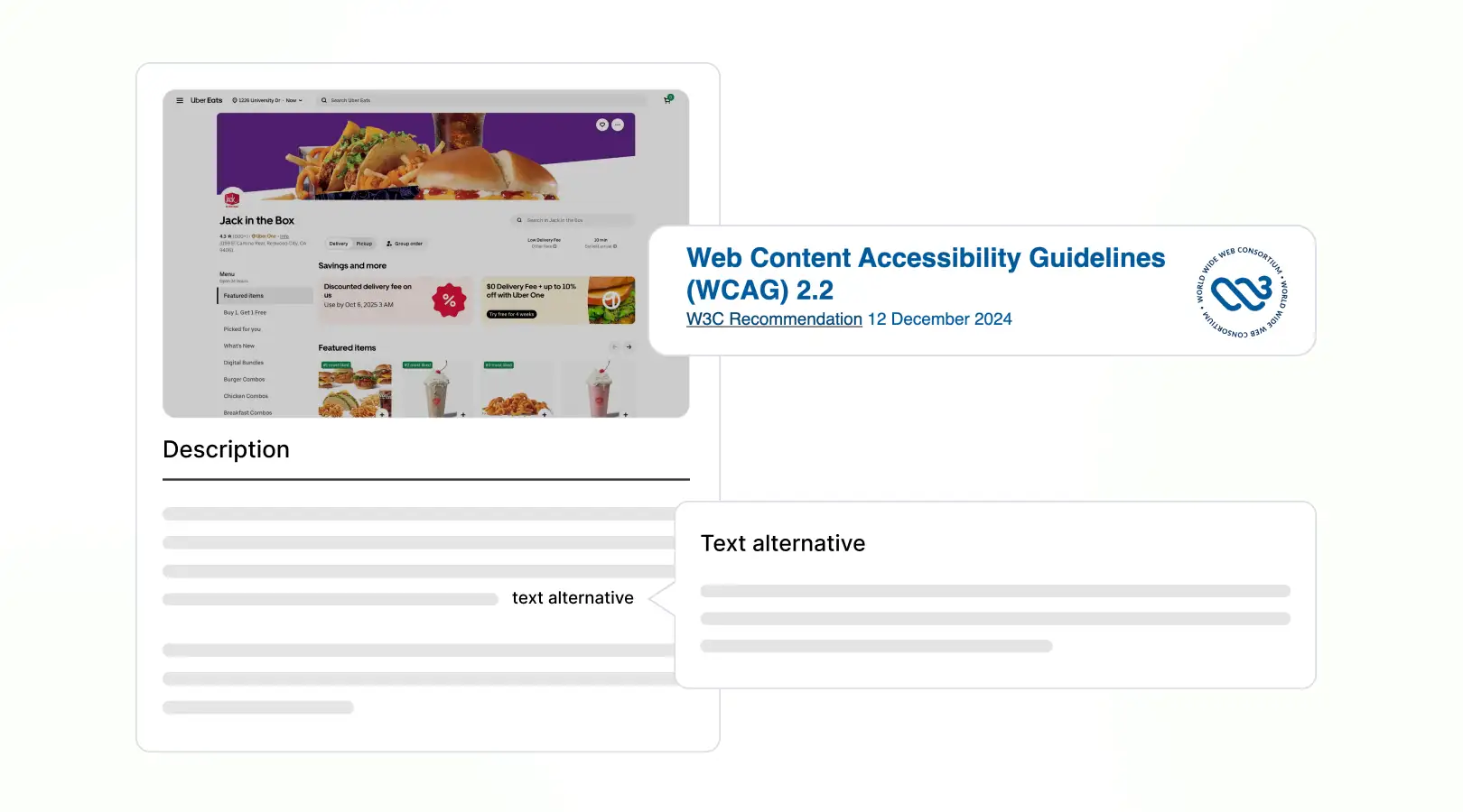 You can find complex vocabulary explained in a plain-language so that teams can understand every accessibility area and criteria.