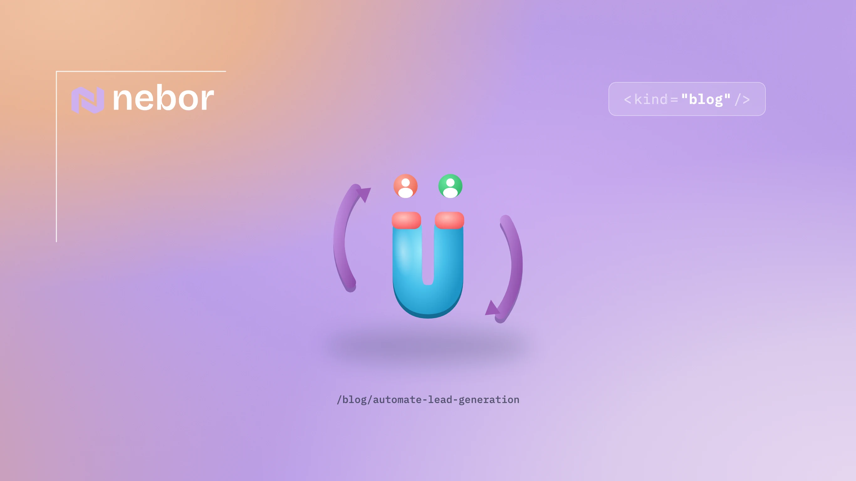 Automation gear producing lead dots, illustrating how to automate lead generation