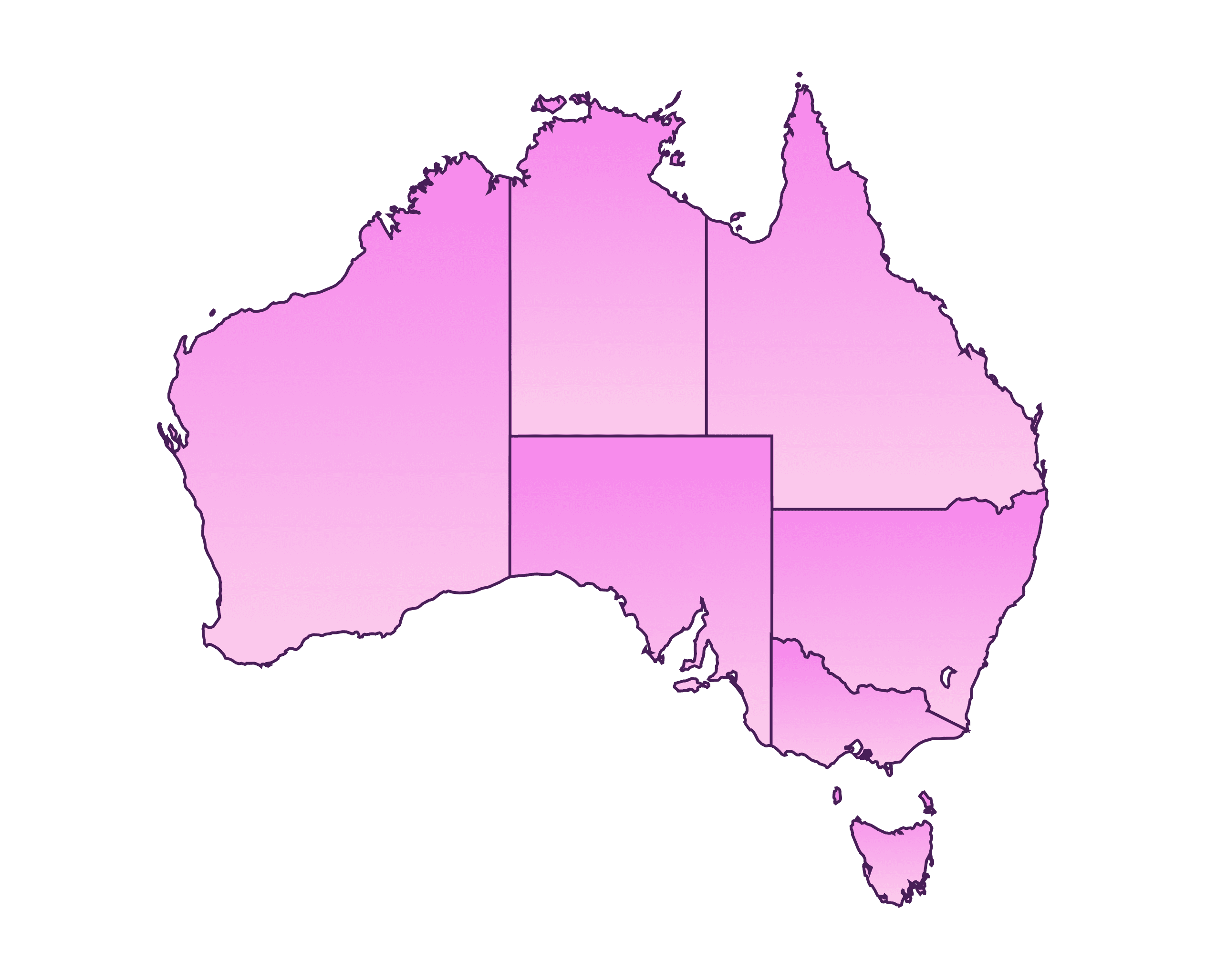 australia map