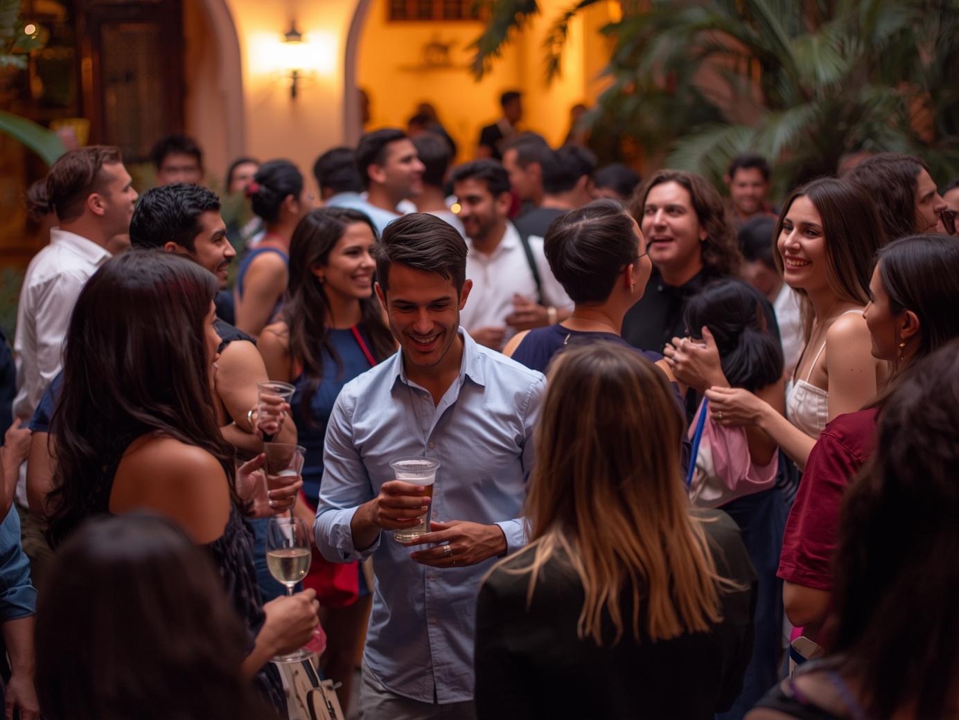 social gathering in mexico city