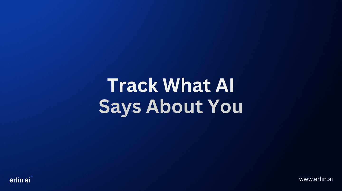 AI brand visibility tracking