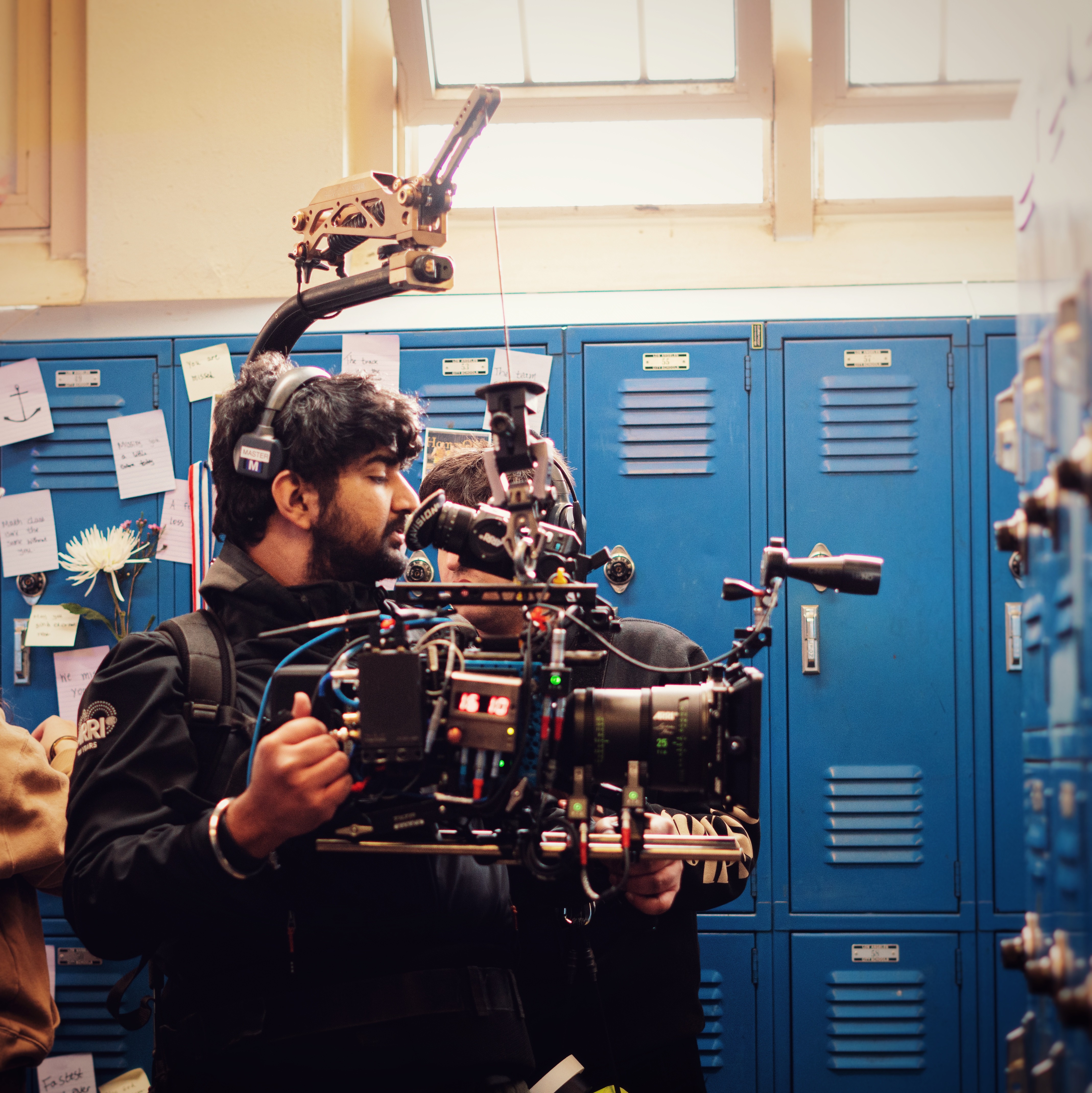 nandan lawande on the set of Anchor Cinematographer