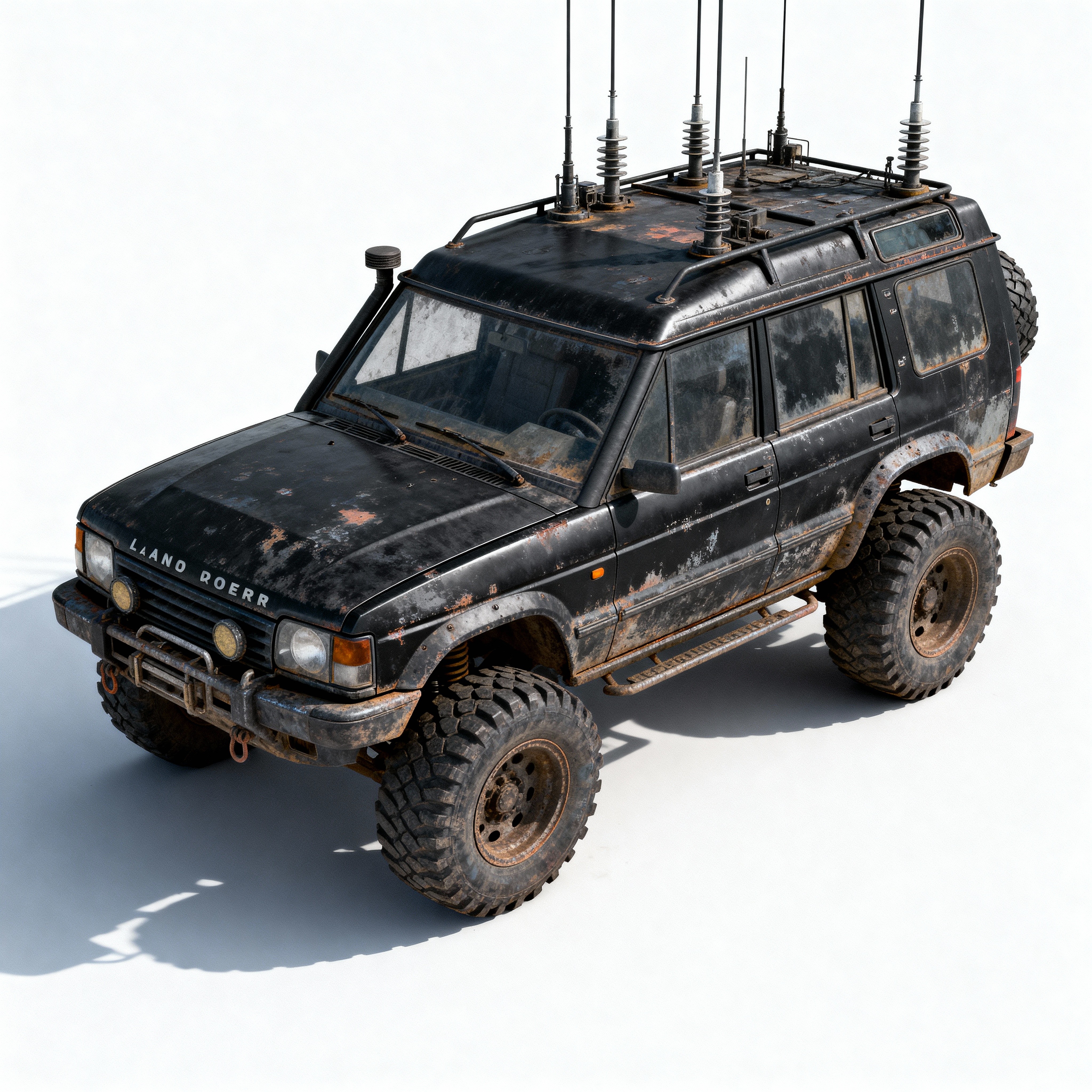 Abstract digital glitch effect with pixelated distortion and light streaks