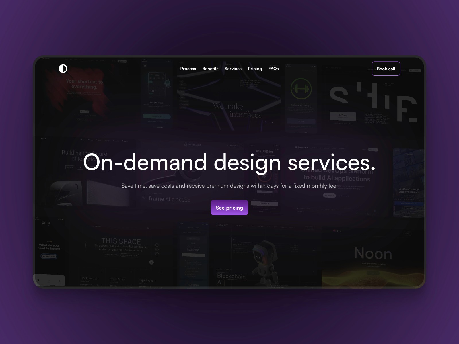 Subscription — 创意机构官网设计灵感